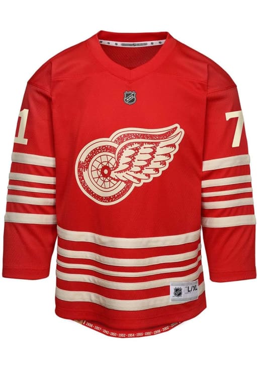 Detroit Red Wings Dylan Larkin Youth Red Alt 2 Replica Hockey