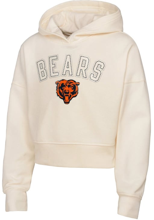 Chicago Bears Girls CREAM Blitz Hoodie - 133426787