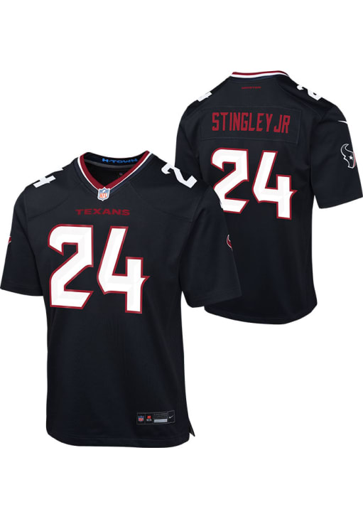 Houston Texans Derek Stingley Jr Youth Home Replica NAVY Nike