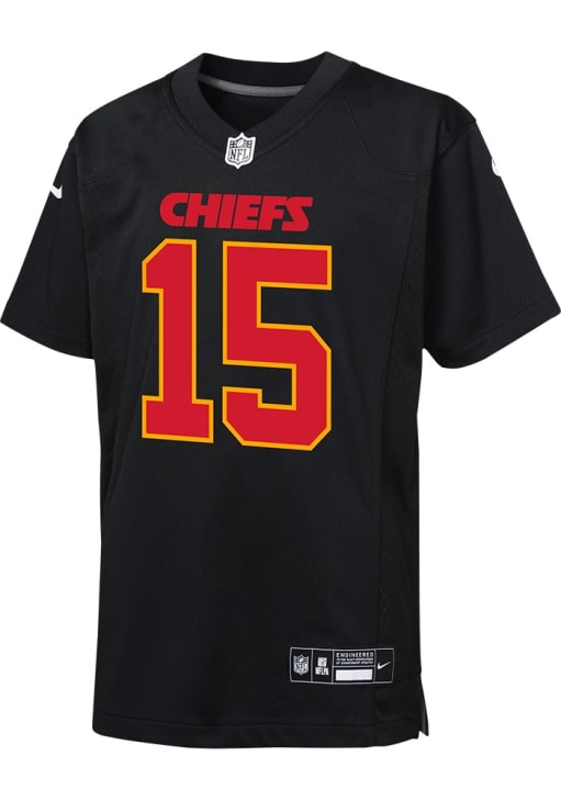 Kansas City Chiefs Patrick Mahomes Youth Game BLACK Nike Football