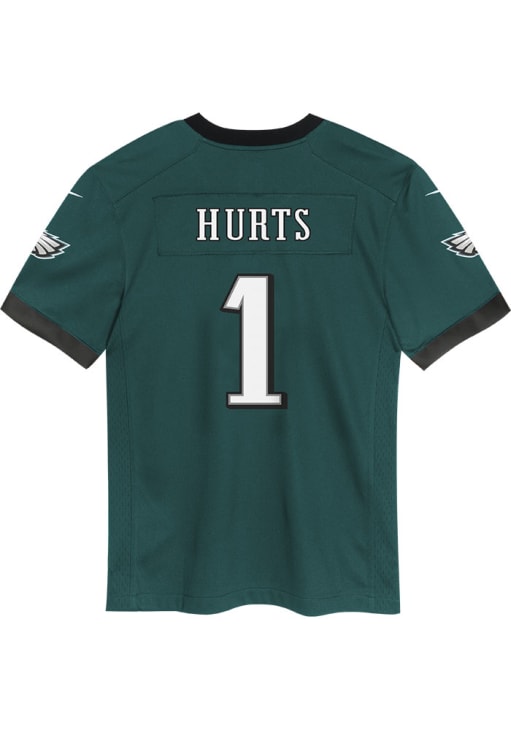 Philadelphia Eagles Jalen Hurts Boys Home Replica TEAL Nike