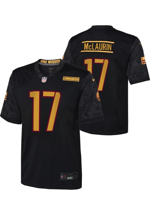 Washington Commanders Terry McLaurin Youth Alt 1 Replica BLACK