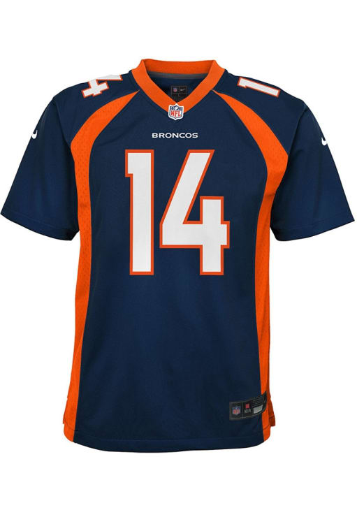 Denver Broncos Courtland Sutton Youth Alt 1 Replica NAVY Nike
