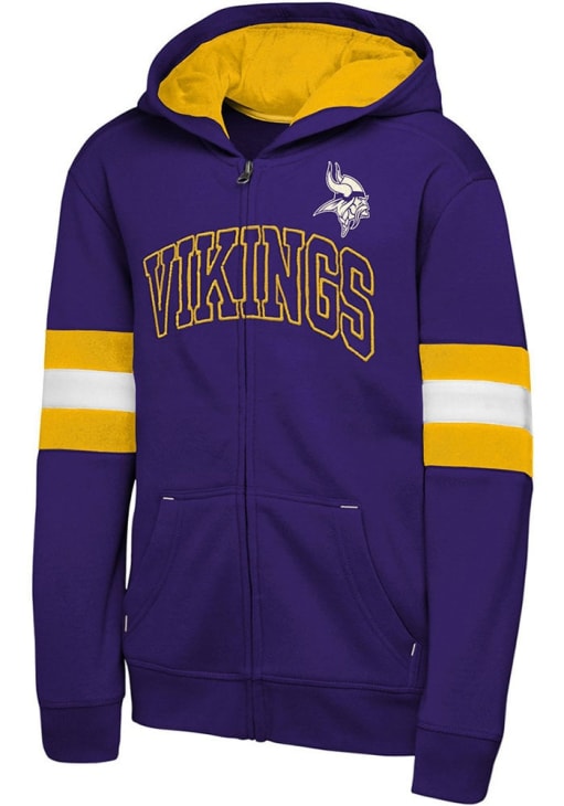 Minnesota Vikings Youth PURPLE First 90 Minutes Long Sleeve Full