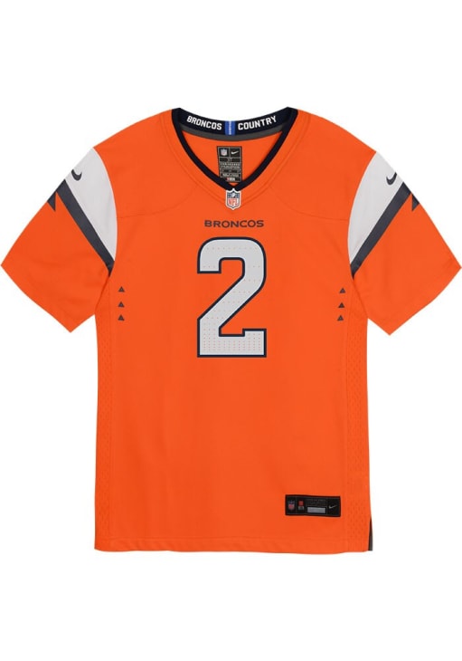 Denver Broncos Patrick Surtain Boys Home Replica ORANGE Nike