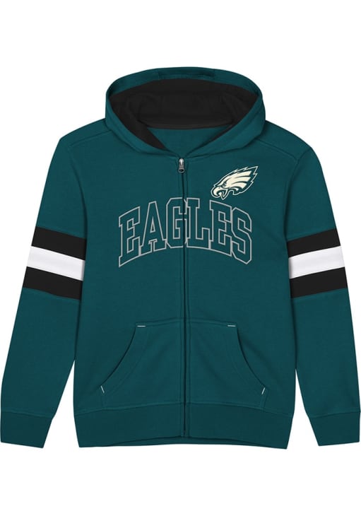 Philadelphia Eagles Boys First 90 Minutes Full Zip Hoodie - Ã‚Â