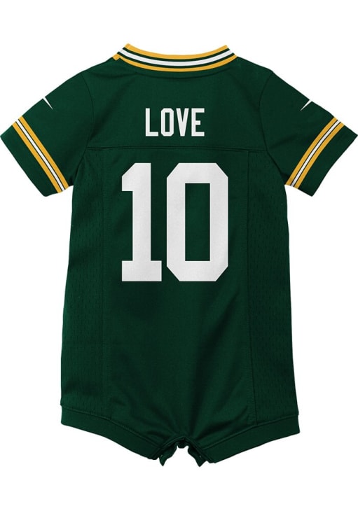 Green Bay Packers Jordan Love Baby Home Game HUNTER Nike Football