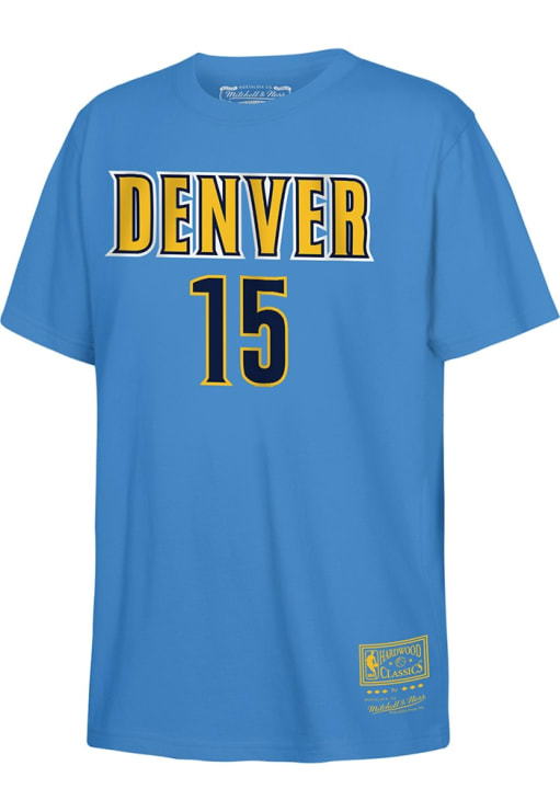 Nikola Jokic Denver Nuggets Youth LIGHT BLUE Retro NN Short Sleeve