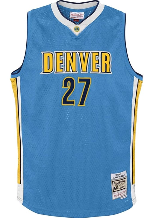 Jamal Murray # Denver Nuggets Boys BLUE Swingman Road Jersey