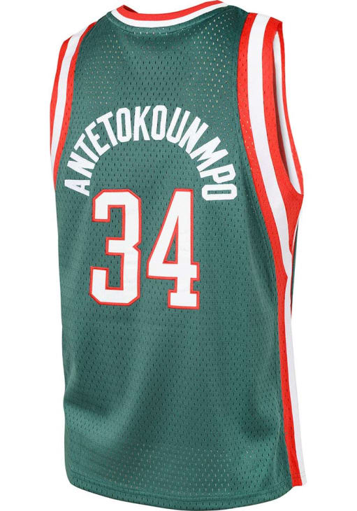 Giannis Antetokounmpo # Milwaukee Bucks Boys HUNTER Swingman Road