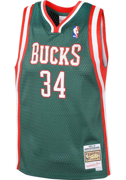 Giannis Antetokounmpo # Milwaukee Bucks Boys HUNTER Swingman Road