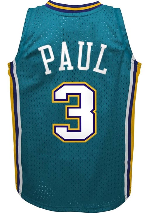 New Orleans Pelicans Chris Paul Youth TEAL Swingman Road