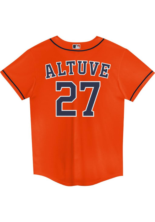 Jose Altuve # Houston Astros Boys ORANGE Alt. 1 Replica - 133431037