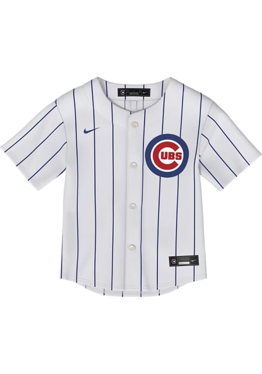 Toddler White Chicago Cubs Home Replica Jersey Size: 4T