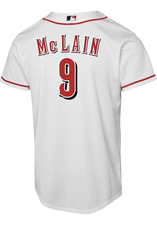 Cincinnati Reds Matt McLain Youth White Home Replica Baseball