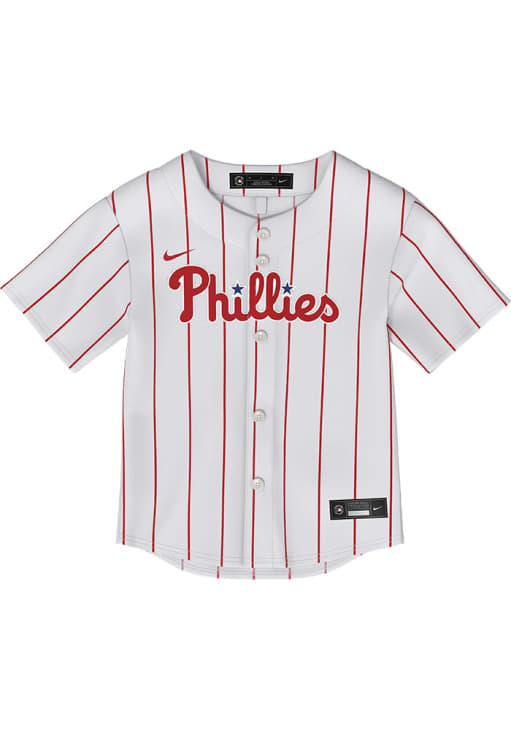 Toddler White Philadelphia Phillies Home Replica Jersey Size: 4T