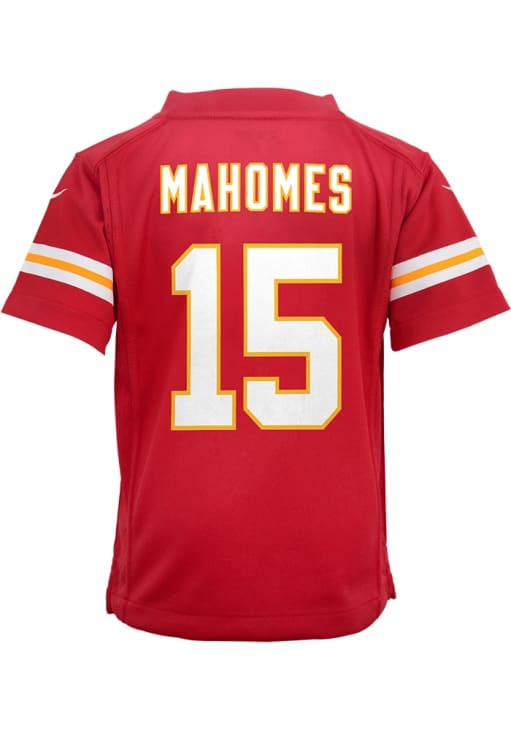Kansas City Chiefs Patrick Mahomes Boys Replica Red Nike Football