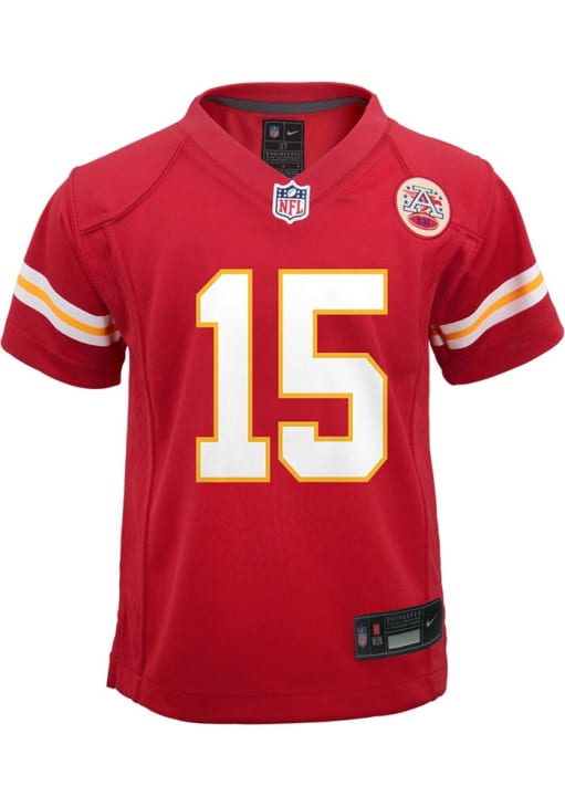 Kansas City Chiefs Patrick Mahomes Boys Replica Red Nike Football