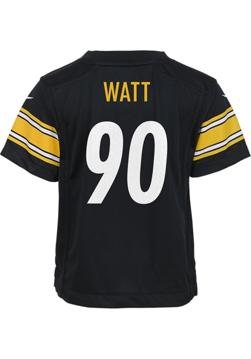 Pittsburgh Steelers TJ Watt Toddler Home Replica BLACK Nike