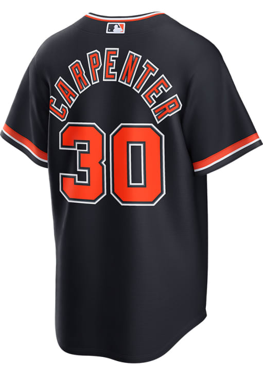 Kerry Carpenter Detroit Tigers Mens Replica NAVY Alt Jersey