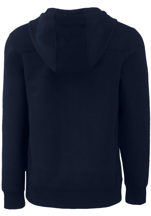 Cutter and Buck Los Angeles Chargers Mens NAVY Mono Roam Hoodie