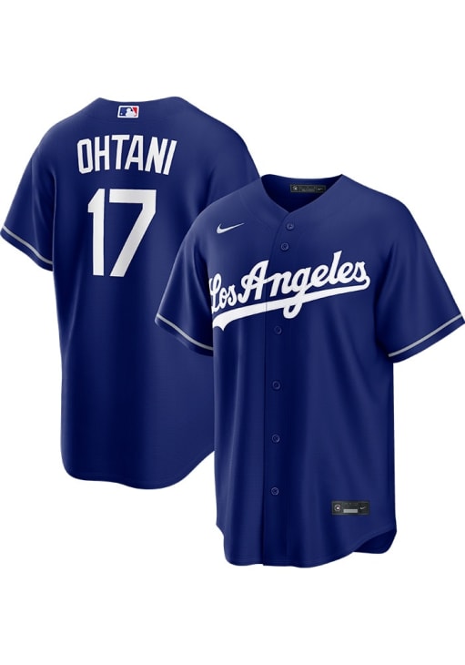 Shohei Ohtani Los Angeles Dodgers Mens Replica ROYAL Alt Jersey