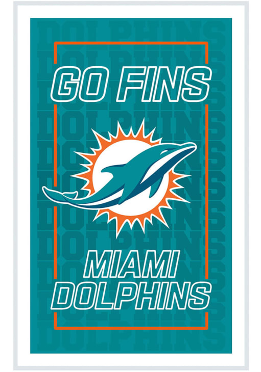 Miami Dolphins LED Lighted Wall Sign GREEN - 1415367