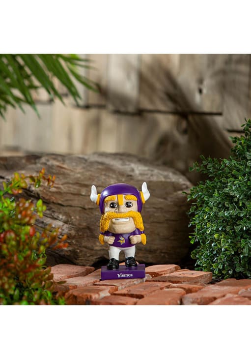 Minnesota Vikings PURPLE 6 Inch Little Big Head Mascot Figurine