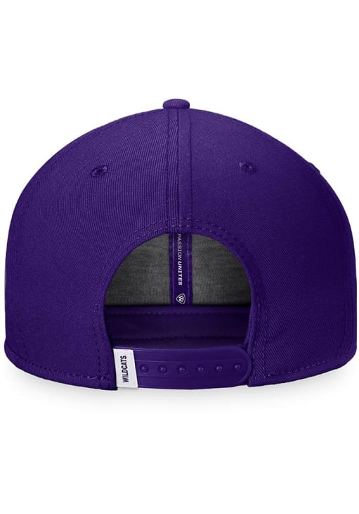 K-State Wildcats Top of the World PURPLE Bank Rope Mens Snapback