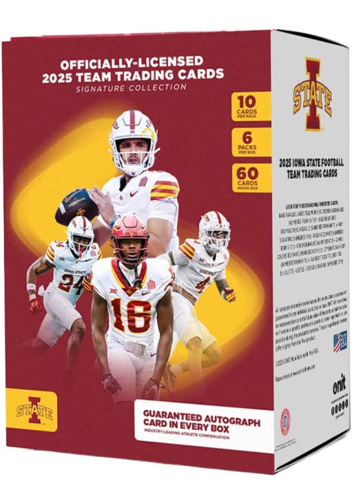 Iowa State Cyclones CARDINAL 2025 Football Platinum Box NCAA Cards ...
