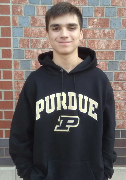 Champion Mens BLACK Purdue Boilermakers Arch Mascot Hoodie - 14753826