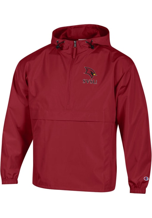 Champion Saginaw Valley State Cardinals Mens Red Packable Light