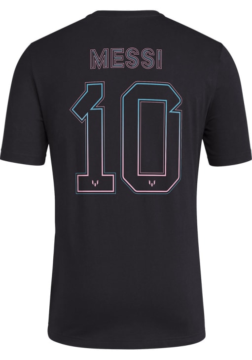 Lionel Messi Inter Miami CF Name Number Short Sleeve Player T