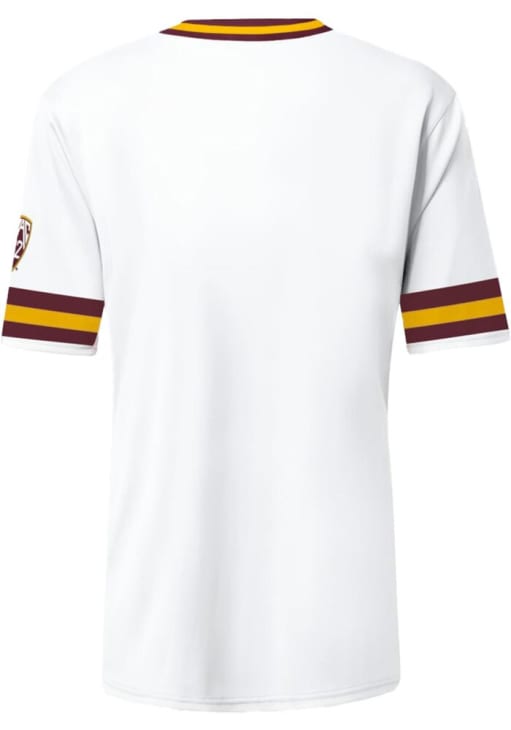 Adidas Arizona State Sun Devils Mens White Script Baseball - 148501366