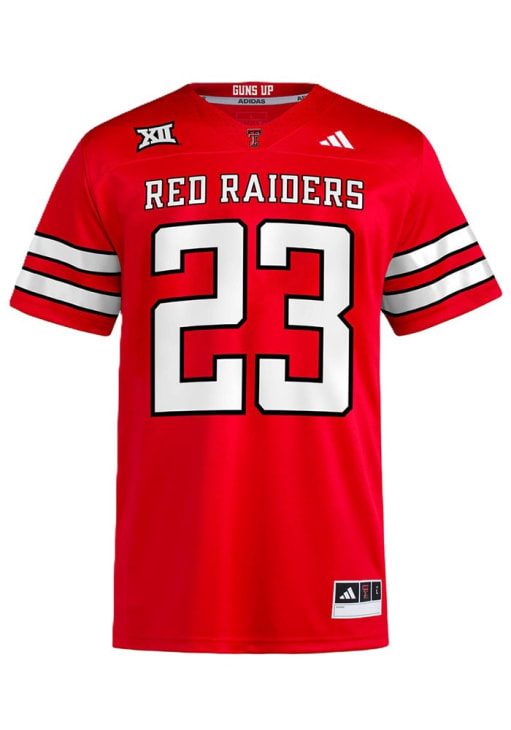 Adidas Texas Tech Red Raiders Red Premier Home Jersey - 148501501