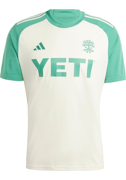 Austin FC Mens Adidas Replica Soccer CREAM Away Jersey - 148502375