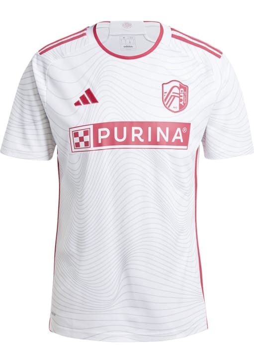 St Louis City SC Mens Adidas Replica Soccer White Away Jersey