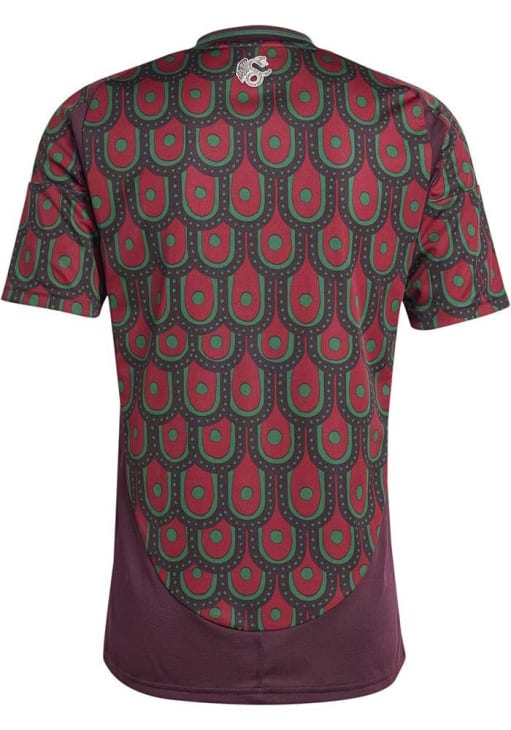 Mexico National Team Mens Adidas Replica Soccer Red Home Jersey