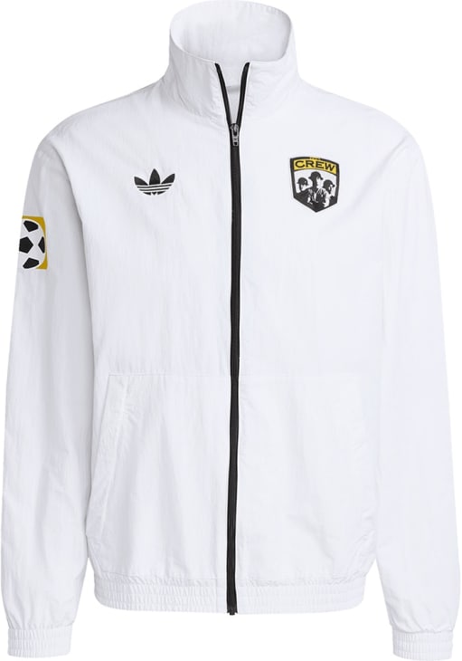 Adidas Columbus Crew Mens White Anthem Track Jacket - 148503930