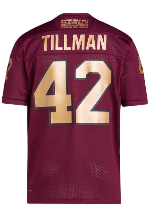 Pat Tillman Arizona State Sun Devils MAROON Name and Number 42