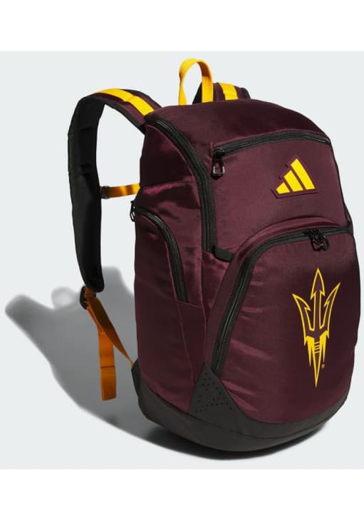Adidas Arizona State Sun Devils MAROON Collegiate 5-Star Team 7 Backpack Adidas Arizona State Sun Devils MAROON Collegiate 5-Star Team 7 Backpack
