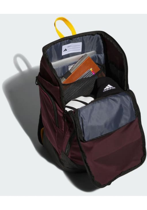 Adidas Arizona State Sun Devils MAROON Collegiate 5-Star Team 7 Backpack Adidas Arizona State Sun Devils MAROON Collegiate 5-Star Team 7 Backpack