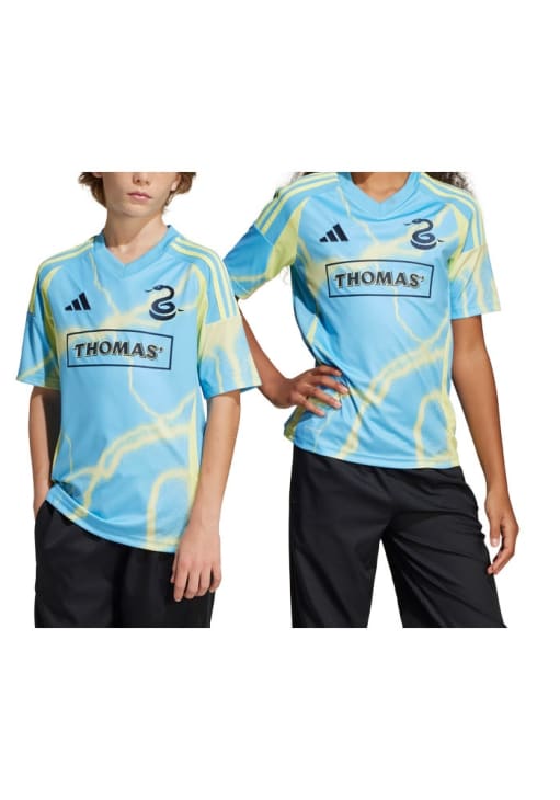 Adidas Philadelphia Union Youth LIGHT BLUE 25/26 Away Replica
