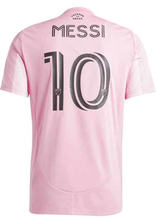 Lionel Messi Inter Miami CF Mens Replica Soccer PINK 25-26 Home