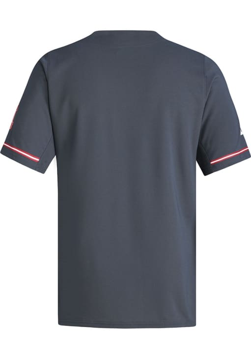 Adidas Mens GREY Nebraska Cornhuskers Replica Baseball Jersey