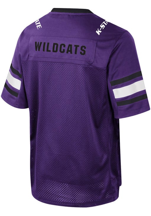 WILDCATS ユニフォーム Colosseum Youth PURPLE K-State Wildcats Field Time Football Jersey