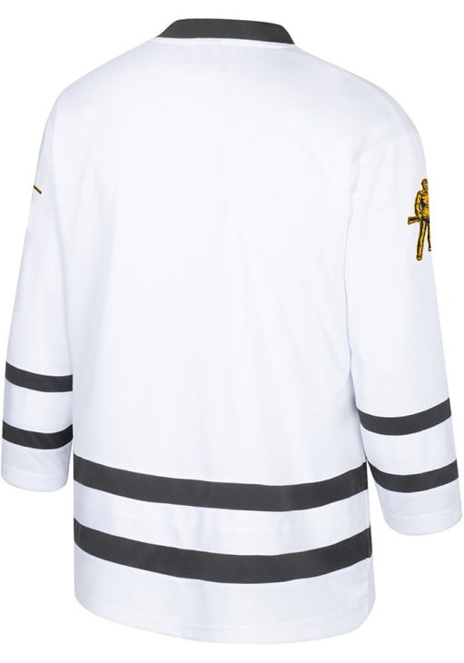 Colosseum West Virginia Mountaineers Mens White On The Ice Hockey
