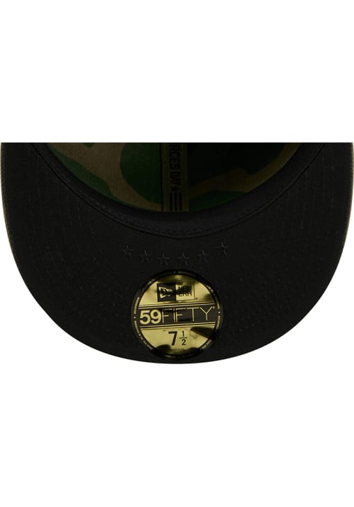 Washington Nationals Mens 2026 MLB Armed Forces Day 59FIFTY OLIVE
