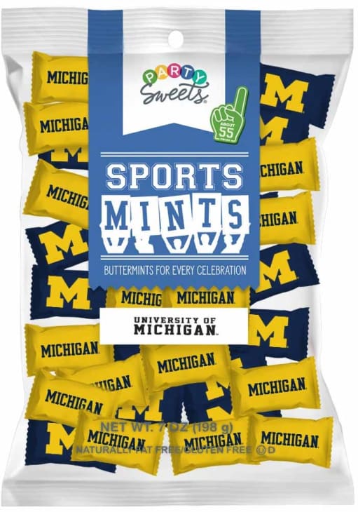 Michigan Wolverines NAVY Sports Mints Candy - 1606506