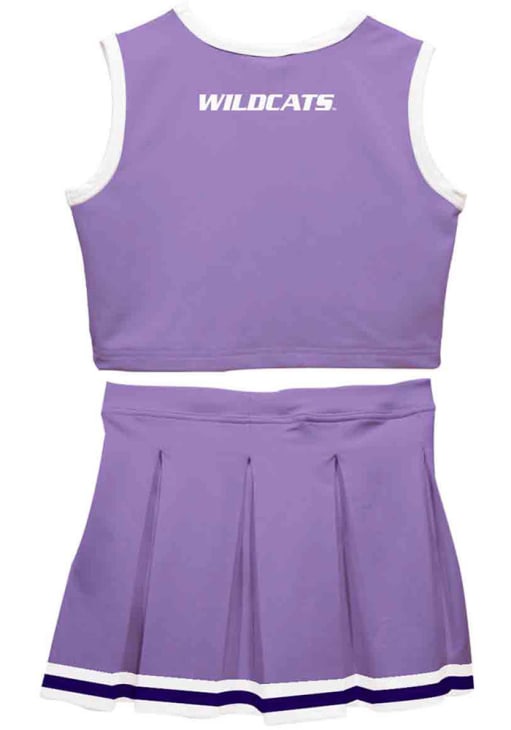 Vive La Fete Girls LAVENDER K-State Wildcats Ashley 2 Piece Cheer
